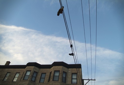 Shoes on a Wire