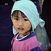 Girl in Blue towel and Pearls, Siem Reap, Cambodia