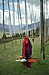 Monk with Chainsaw, Phobjikha Valley, Bhutan 