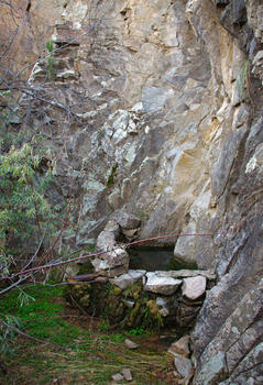 Stone Spring, Del Chorro Creek