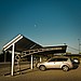 Car Port and Moon, Tordesillas, Castilla y Leon