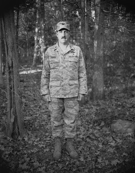 Dad in the woods, Little Rock, Arkansas