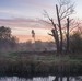 Wicken Fen, dawn. Cambridgeshire, England