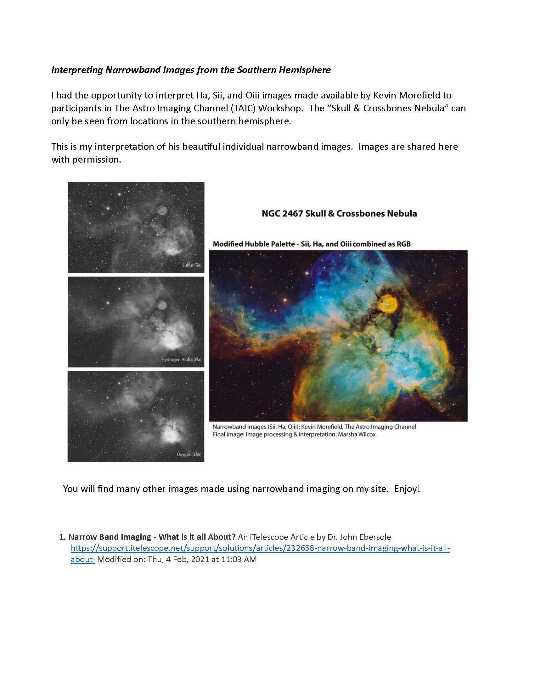 Marsha Wilcox | Color in Astroimaging