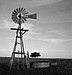Windmill on Wooden Tower, near Selman, Oklahoma